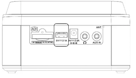 Emerson Radio ER100120, 10W Wireless Fast Charging Smartset Alarm Clock Radio 22