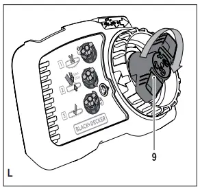 BLACK DECKER GKC1825L20 25cm Cordless Chainsaw-fig5