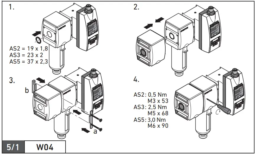 AVENTICS AF2 Flow Rate Sensor Diagram 14