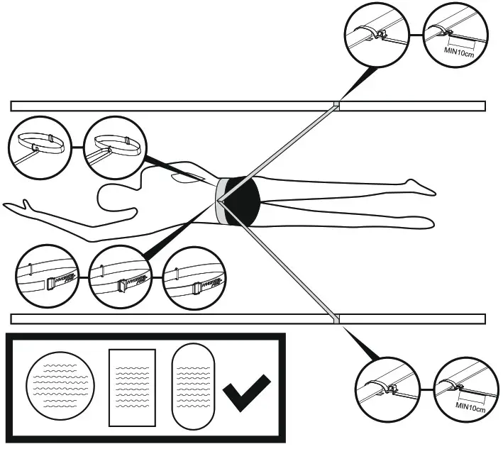 Bestway 26033 E Hydro Pro Swimulator Training Band Swim Trainer - cover