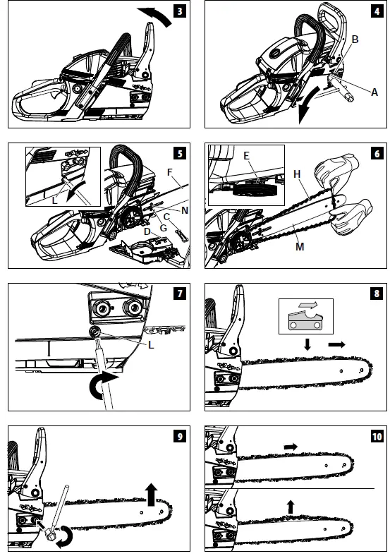 Oleo-Mac GSH H series chainsaws 2