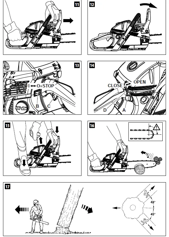 Oleo-Mac GSH H series chainsaws 3