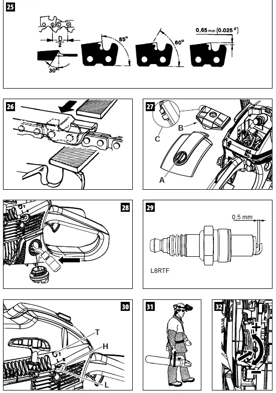 Oleo-Mac GSH H series chainsaws 5