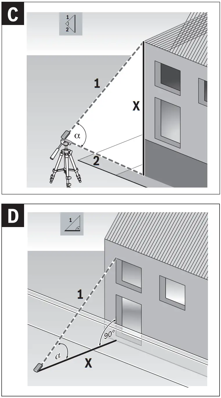 BOSCH GLM 50 C Professional Laser Distance Measurer - Figure 3