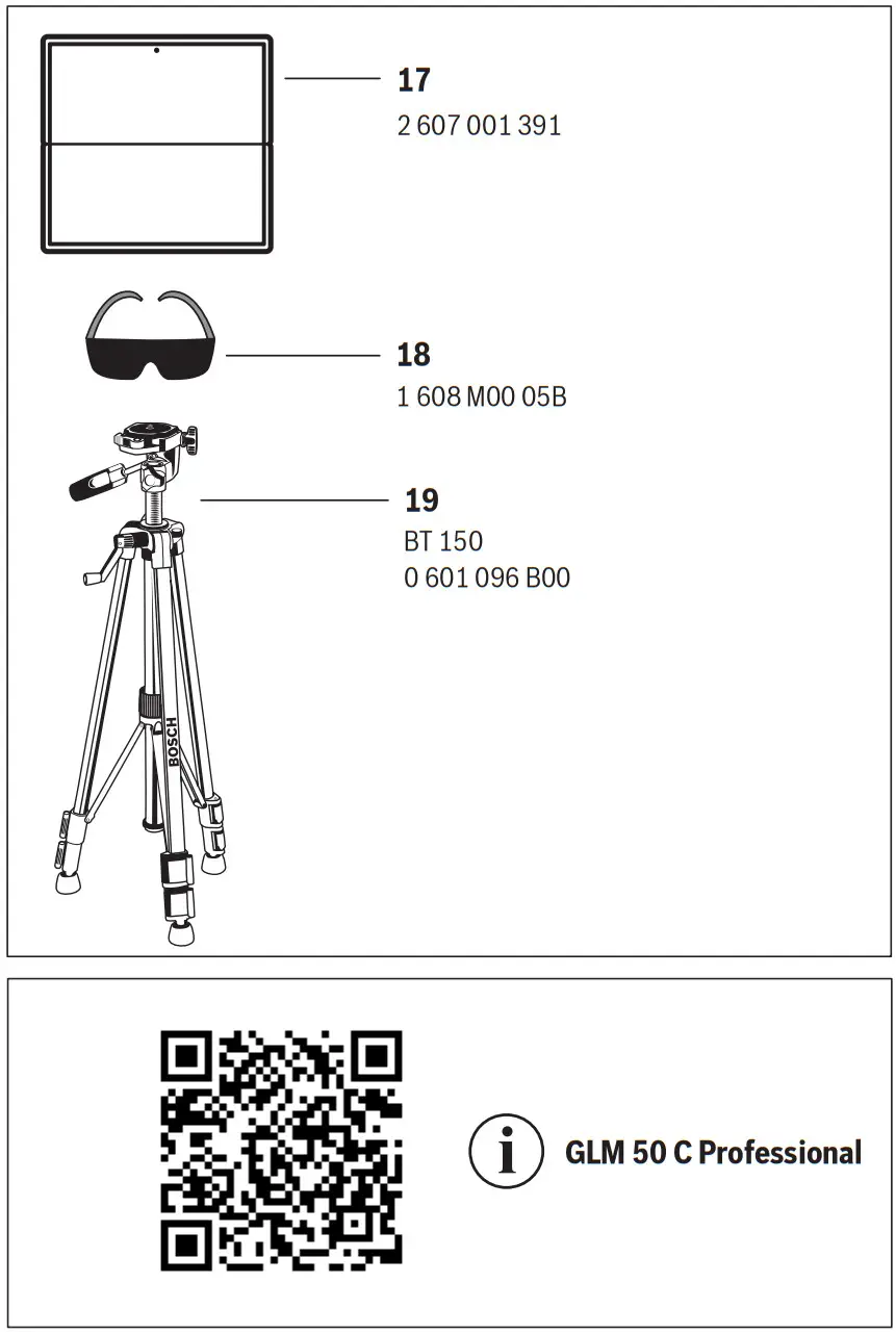 BOSCH GLM 50 C Professional Laser Distance Measurer - Figure 6