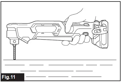 makita DA333D Cordless Angle Drill-11