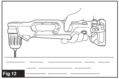 makita DA333D Cordless Angle Drill-12