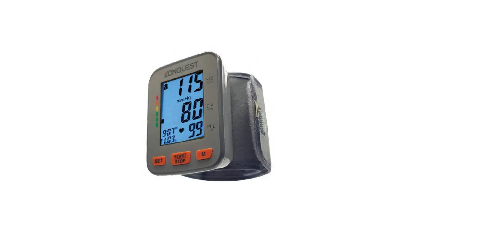 Konquest Kbp-2910w Wrist Blood Pressure Monitor User Guide Konquest Kbp-2910w Wrist Blood Pressure Monitor User Guide