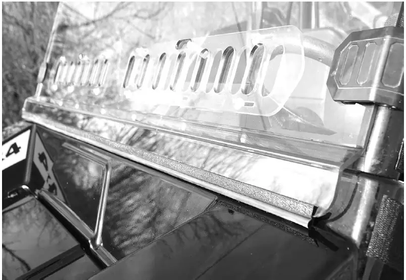 FALCON RIDGE Polaris RZR PRO XP AeroVent Windshield-4