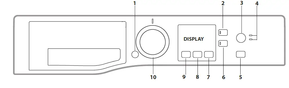 Whirlpool NSWF945CBSUKN Freestanding Washing Machine fig 1