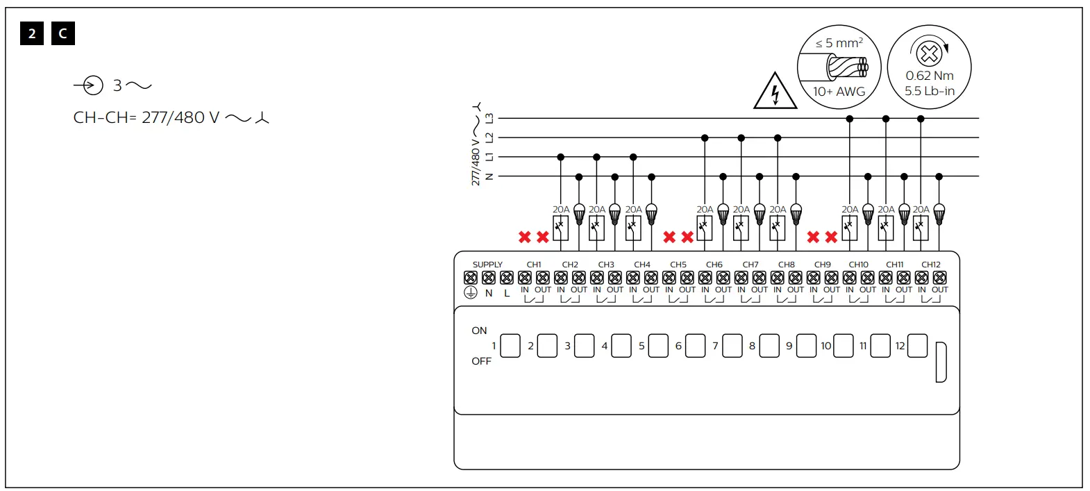 PHILIPS DDRC1220FR-GL Relay Controller fig 3