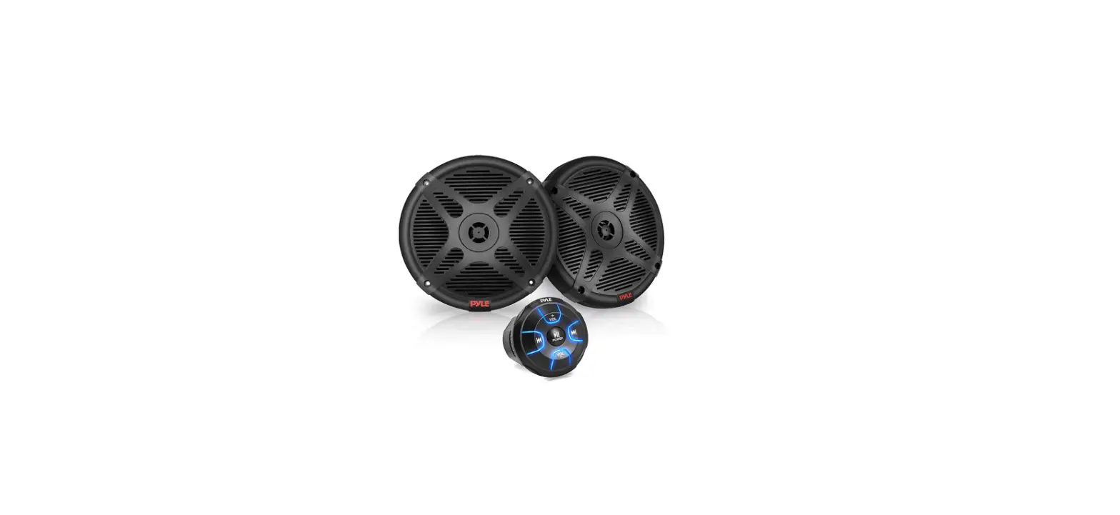 Pyle Plmrkt8 6.5 Inch Dual Marine Speakers User Manual Pyle Plmrkt8 6.5 Inch Dual Marine Speakers User Manual