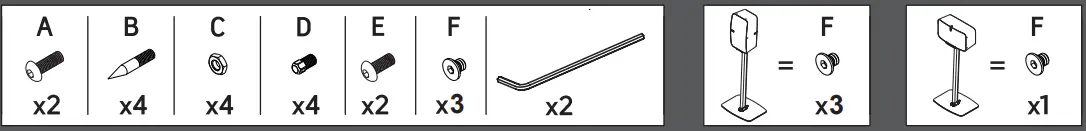 Flexson S5-FS Floor Stand for Sonos Five (1)