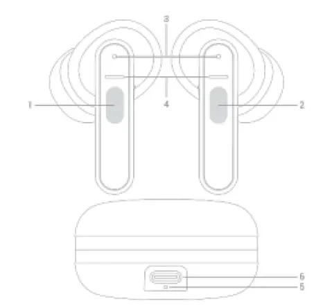 ENERGY SISTEM Travel 6 ANC TWS Wireless Earbuds fig 1