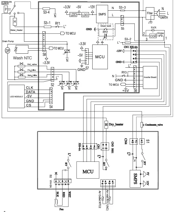 PARMCO WD106WF 6KG Dryer Condensor 22