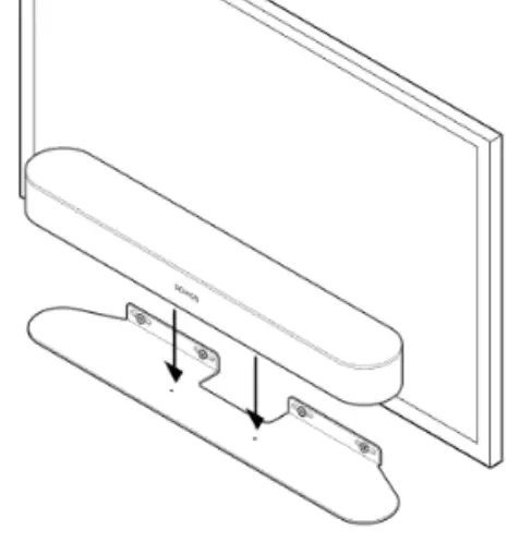 SONOS Beam Gen 2 Smart TV Soundbar - Connect the cables 10