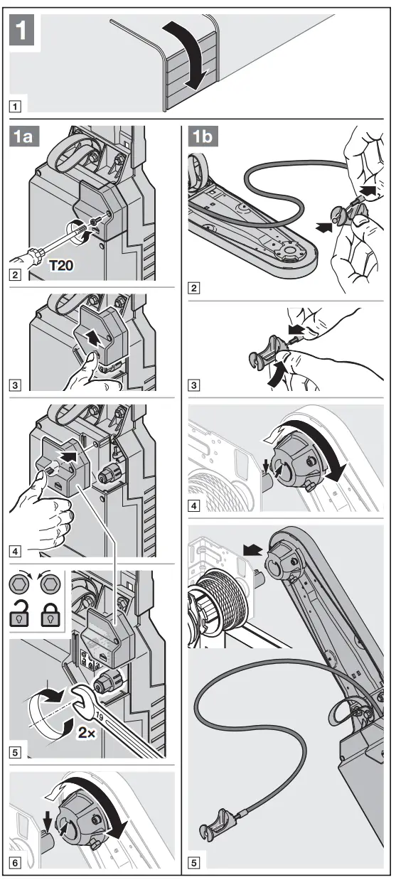 HORMANN WA300 Drive for Sectional Doors-fig1