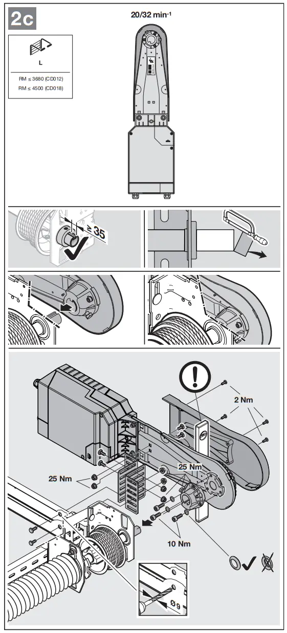 HORMANN WA300 Drive for Sectional Doors-fig4