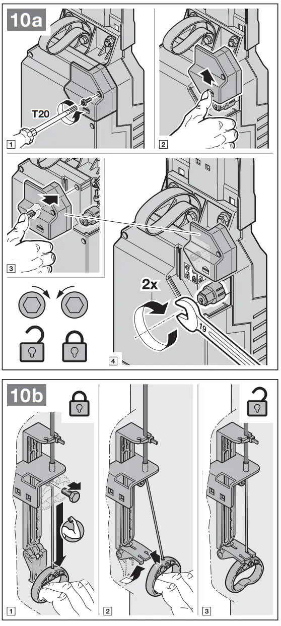 HORMANN WA300 Drive for Sectional Doors-fig9