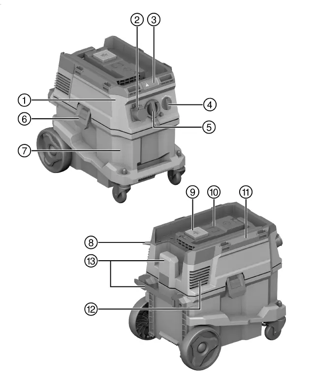 HILTI VC 30M Wet and Dry Vacuum 8
