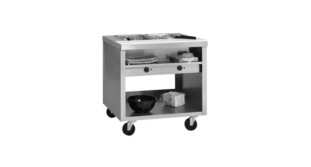 Delfield Ehei60c E-chef Hot Food Table Instruction Manual