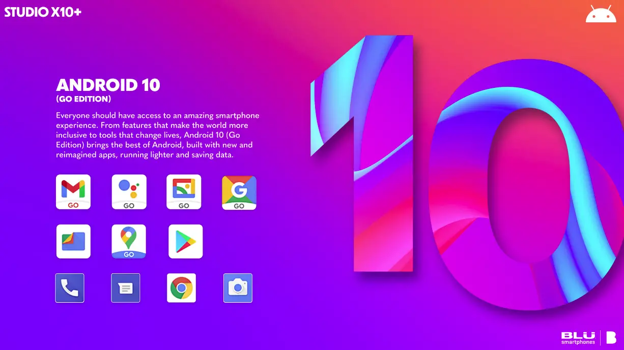 BLU Studio X10+ Smartphone Specifications