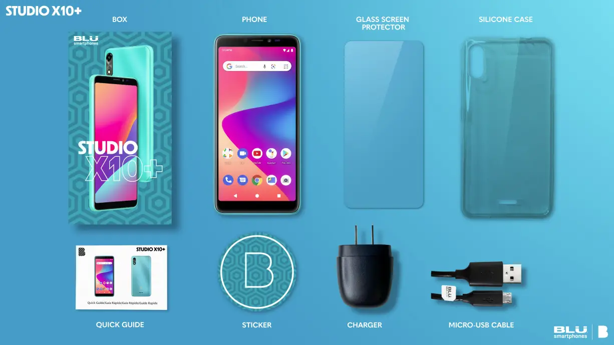 BLU Studio X10+ Smartphone Specifications