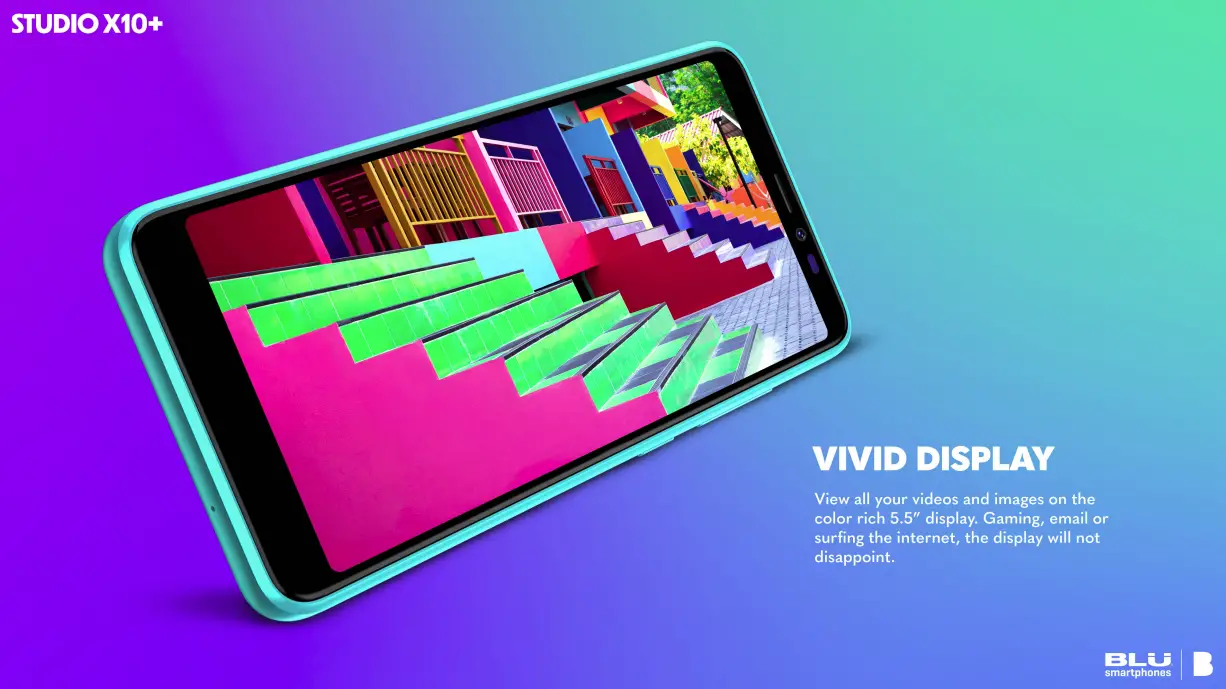 BLU Studio X10+ Smartphone Specifications
