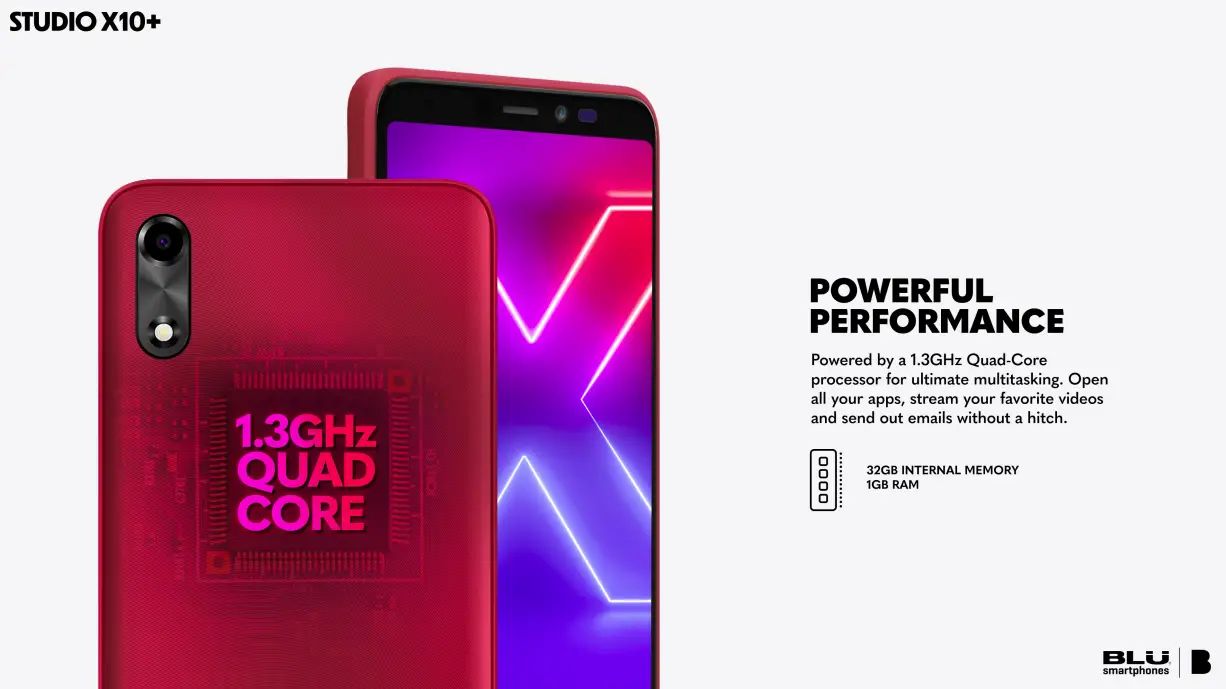 BLU Studio X10+ Smartphone Specifications