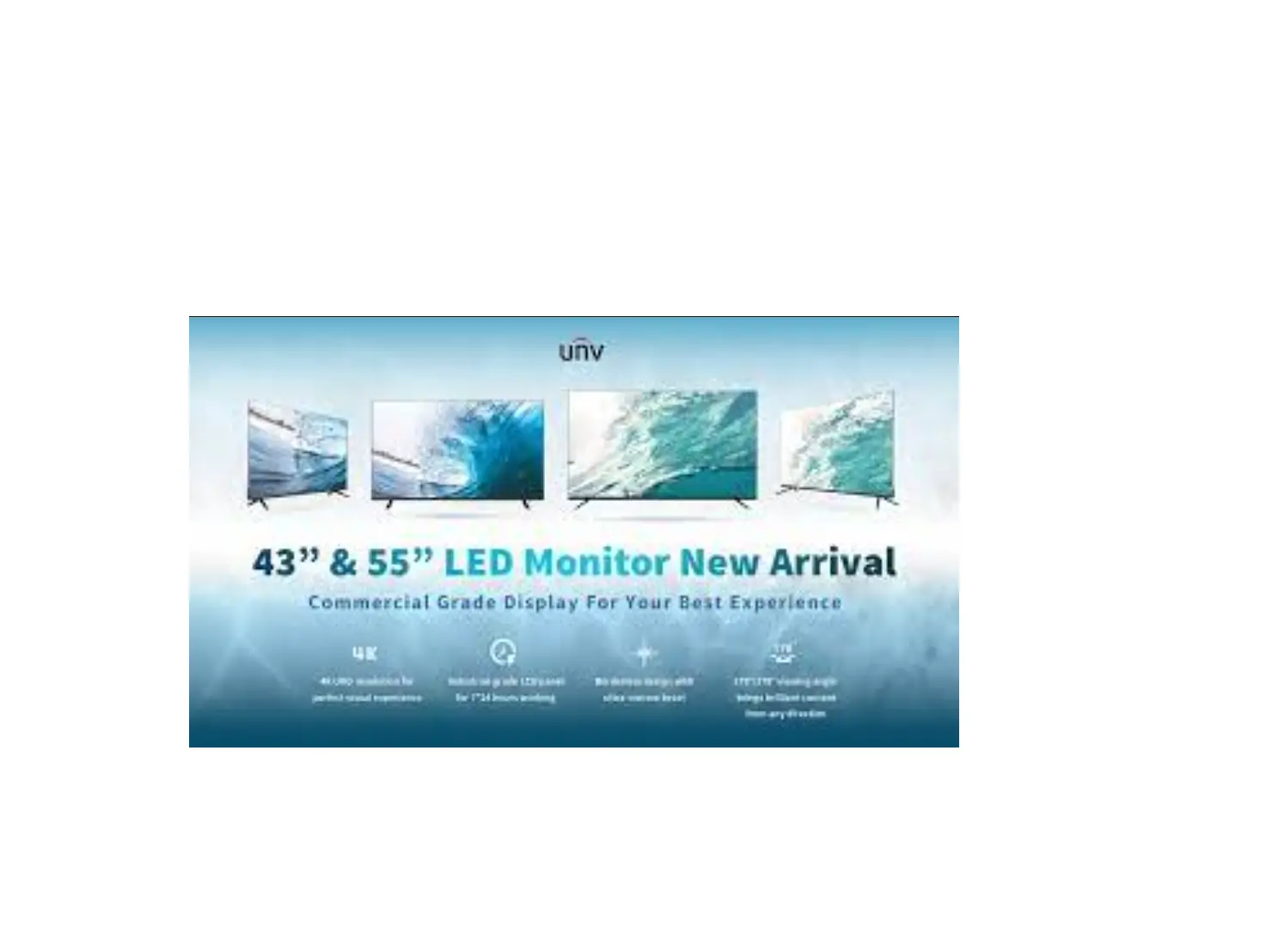 Unv 43inch Led Uhd Monitor User Guide Unv 43inch Led Uhd Monitor User Guide