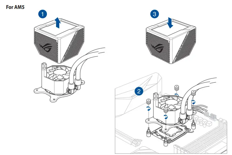 ASUS ROG Ryujin II ARGB Series CPU Liquid Cooler - Figure 11