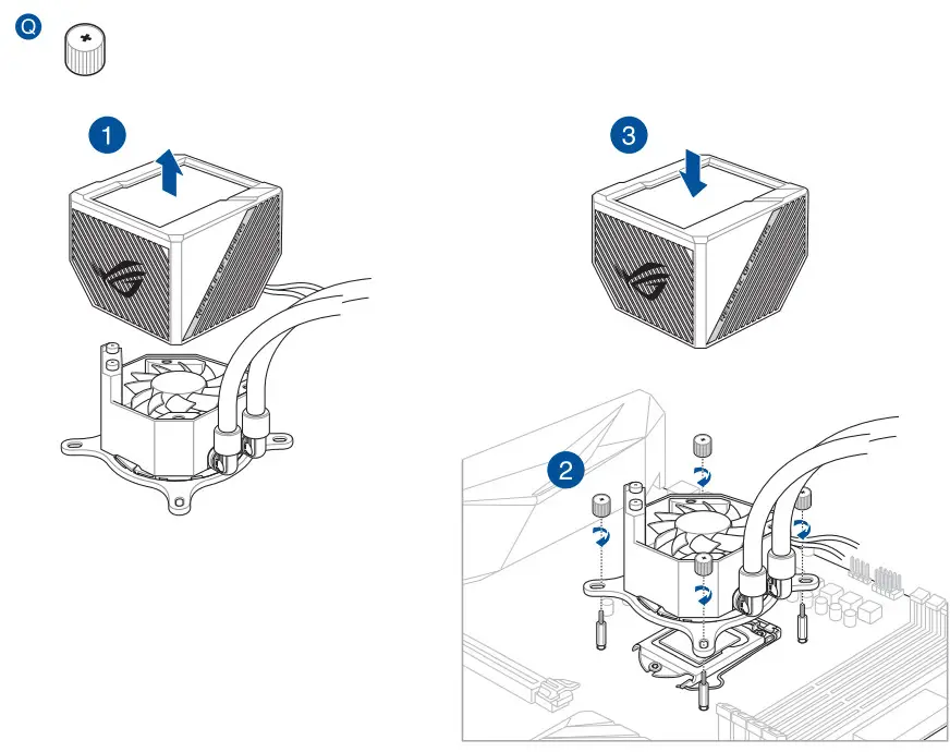 ASUS ROG Ryujin II ARGB Series CPU Liquid Cooler - Figure 5