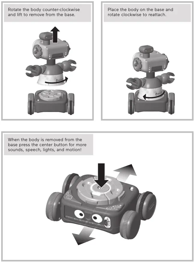 Fisher-Price GTJ60 4-in-1 Ultimate Learning Bot - So Many Ways to Play 1