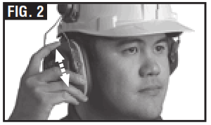 KLEIN TOOLS 60532 CAP Style Hard Hat Earmuffs - FIG1