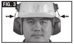 KLEIN TOOLS 60532 CAP Style Hard Hat Earmuffs - FIG2