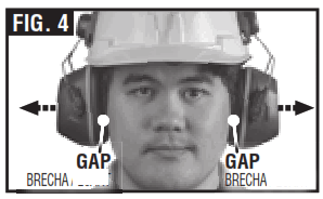 KLEIN TOOLS 60532 CAP Style Hard Hat Earmuffs - FIG3