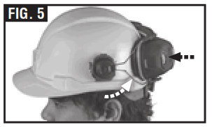 KLEIN TOOLS 60532 CAP Style Hard Hat Earmuffs - FIG4