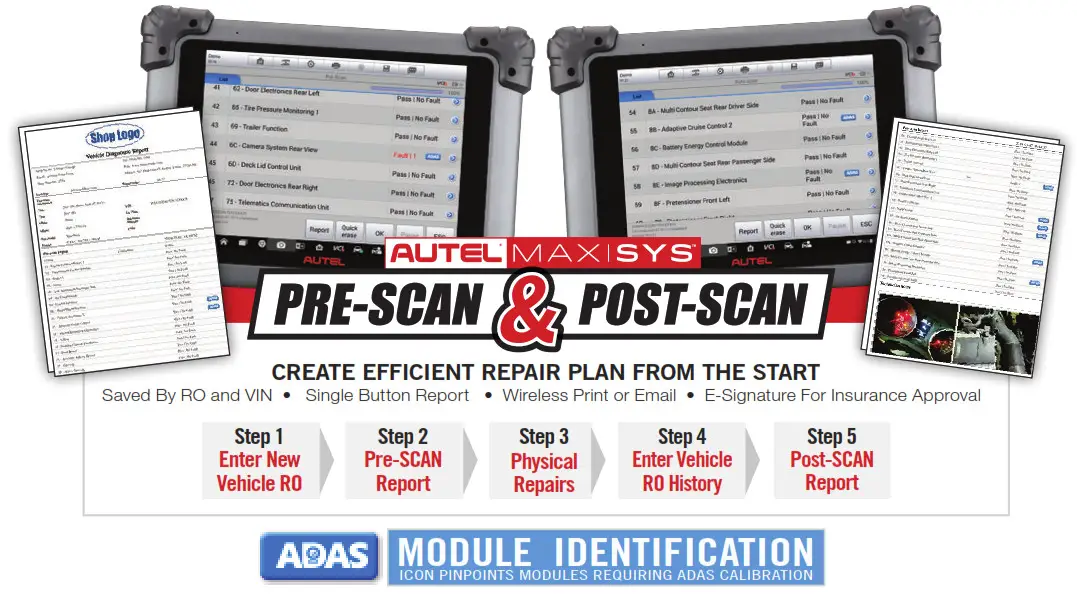 ADAS MA600 Portable Calibrations- Print or email
