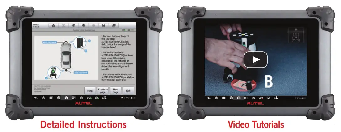 ADAS MA600 Portable Calibrations- video tutorials