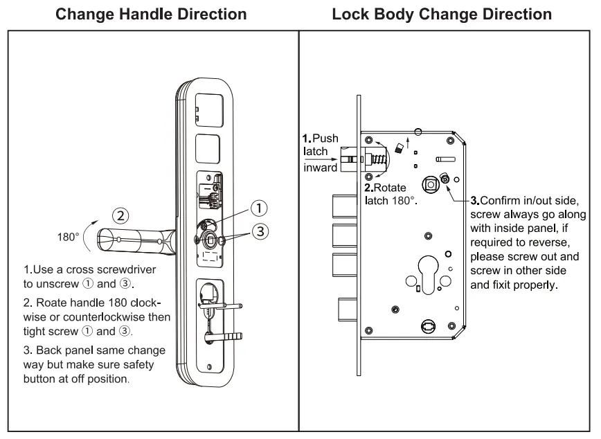 eSSL FL200 M Intelligent Fingerprint Door Locks - fig 2