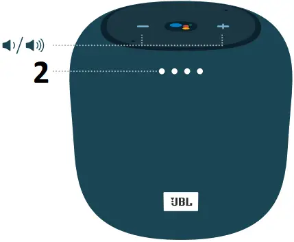 JBL Link Music Smart Wi-Fi Speaker 3b
