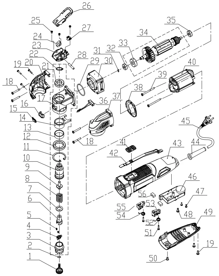Parts List and Diagram