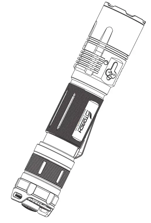 FITORCH MR20 Rechargeable LED Flashlight