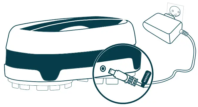 Nordval HC101 Robot Mop - CHARGING