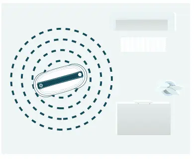 Nordval HC101 Robot Mop - Focus Cleaning