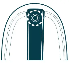 Nordval HC101 Robot Mop - LED lamp is of