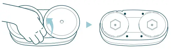 Nordval HC101 Robot Mop - WATER TANK 1