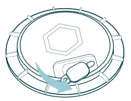 Nordval HC101 Robot Mop - WATER TANK - 2