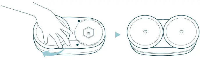 Nordval HC101 Robot Mop - WATER TANK - 4