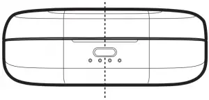 Charging Case power button